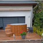 dézsafürdő körlépcső