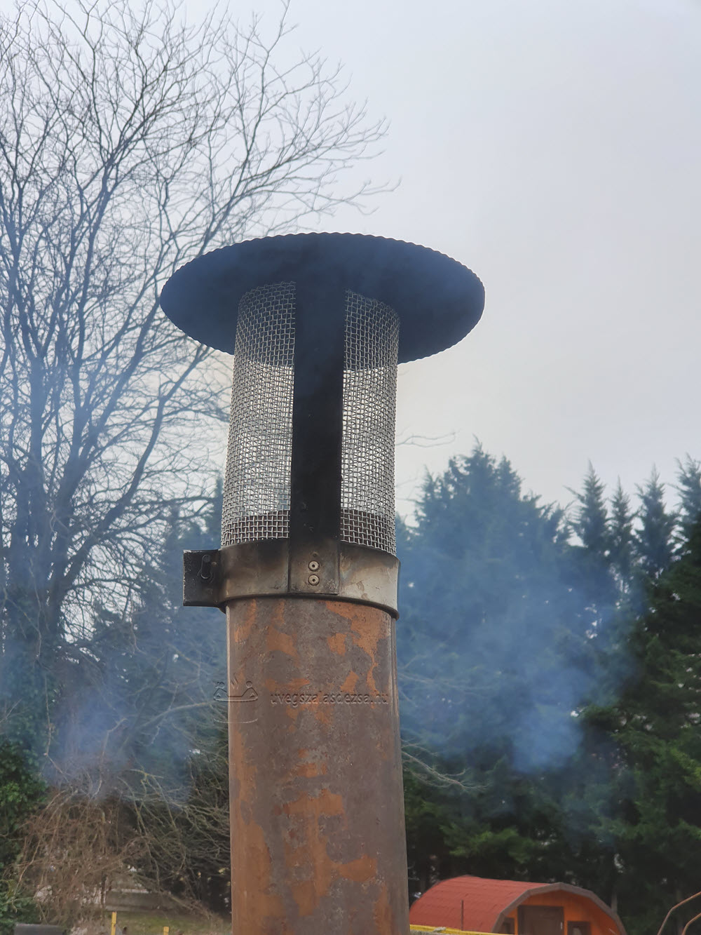 Szikrafogó füstcsőre 112×200 cm